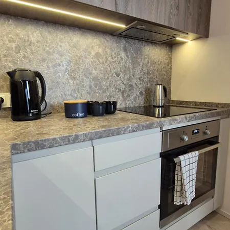 דירה Luxurious Almond Apartment, Self Check-in 24h, Free Parking, Air-conditioning פוזנן